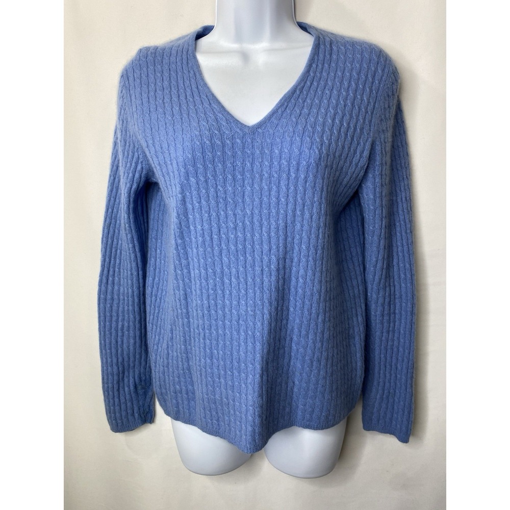 Ann Taylor Womens Sweater Size Small 100% Cashmere Turtleneck Cozy Old Money Y2K